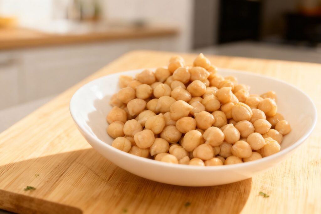 Creamy Hummus as a Meal