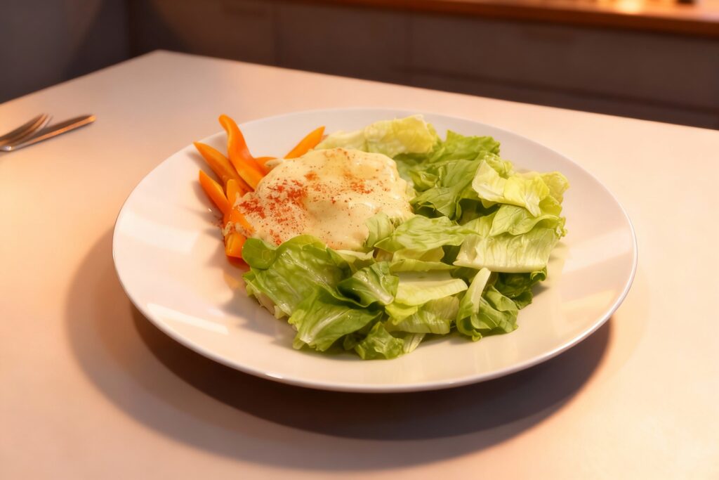 Creamy Hummus as a Meal