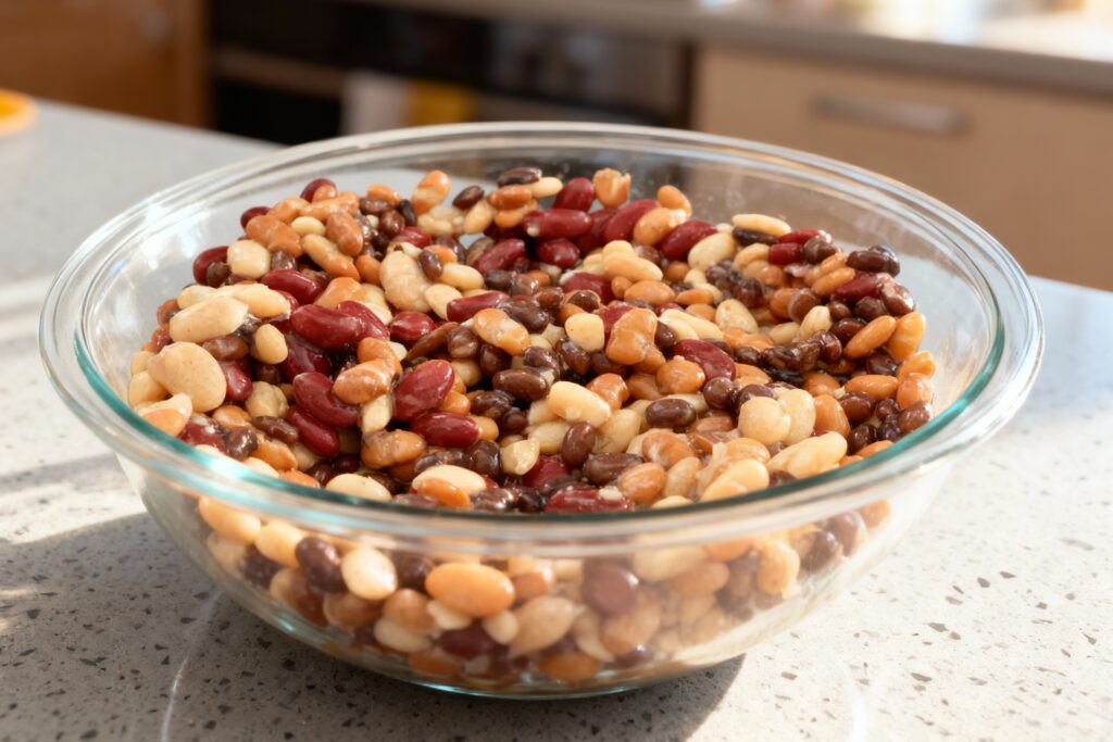 Vegetarian Four Bean Chili