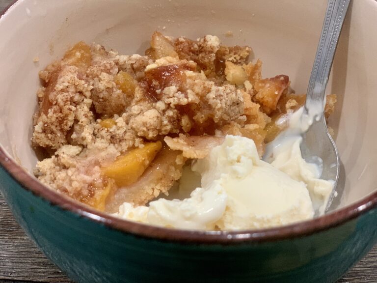 Peach Crisp
