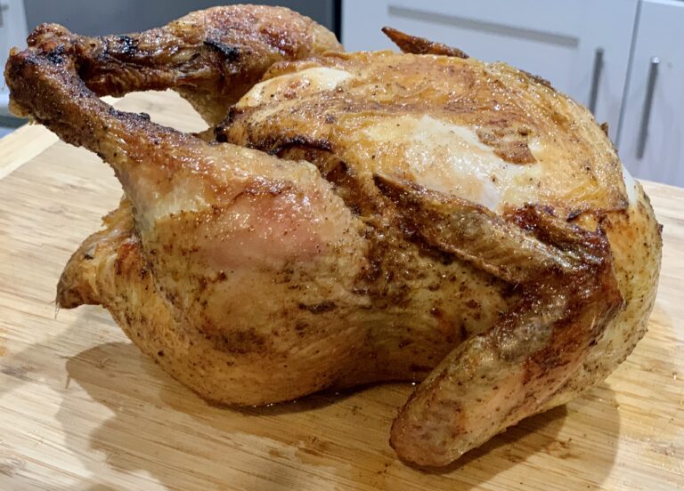 Air Fryer Rotisserie-Style Chicken
