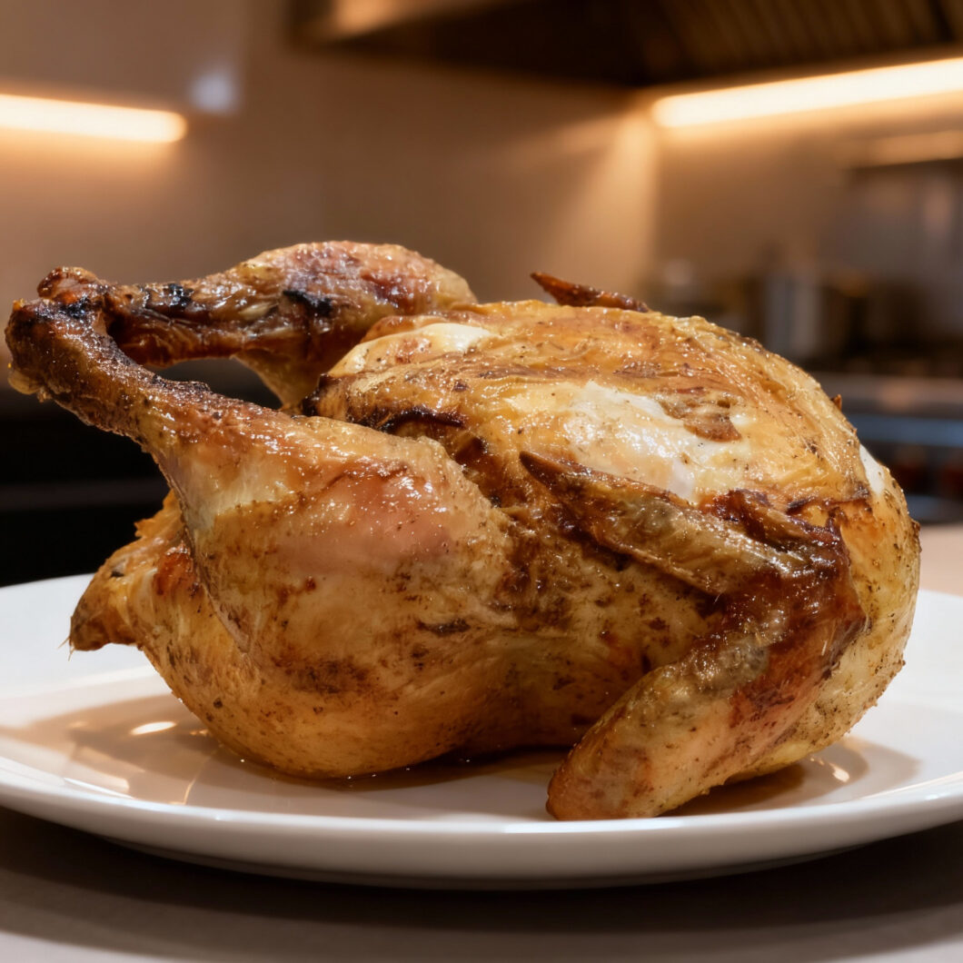Air Fryer Rotisserie-Style Chicken