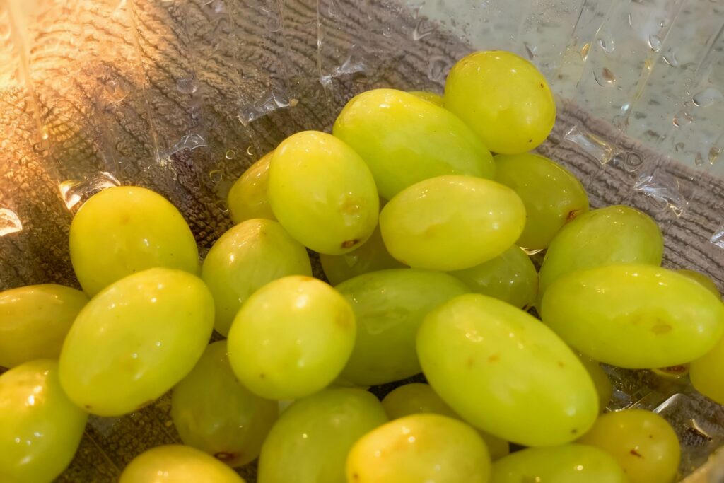 Candied Grapes