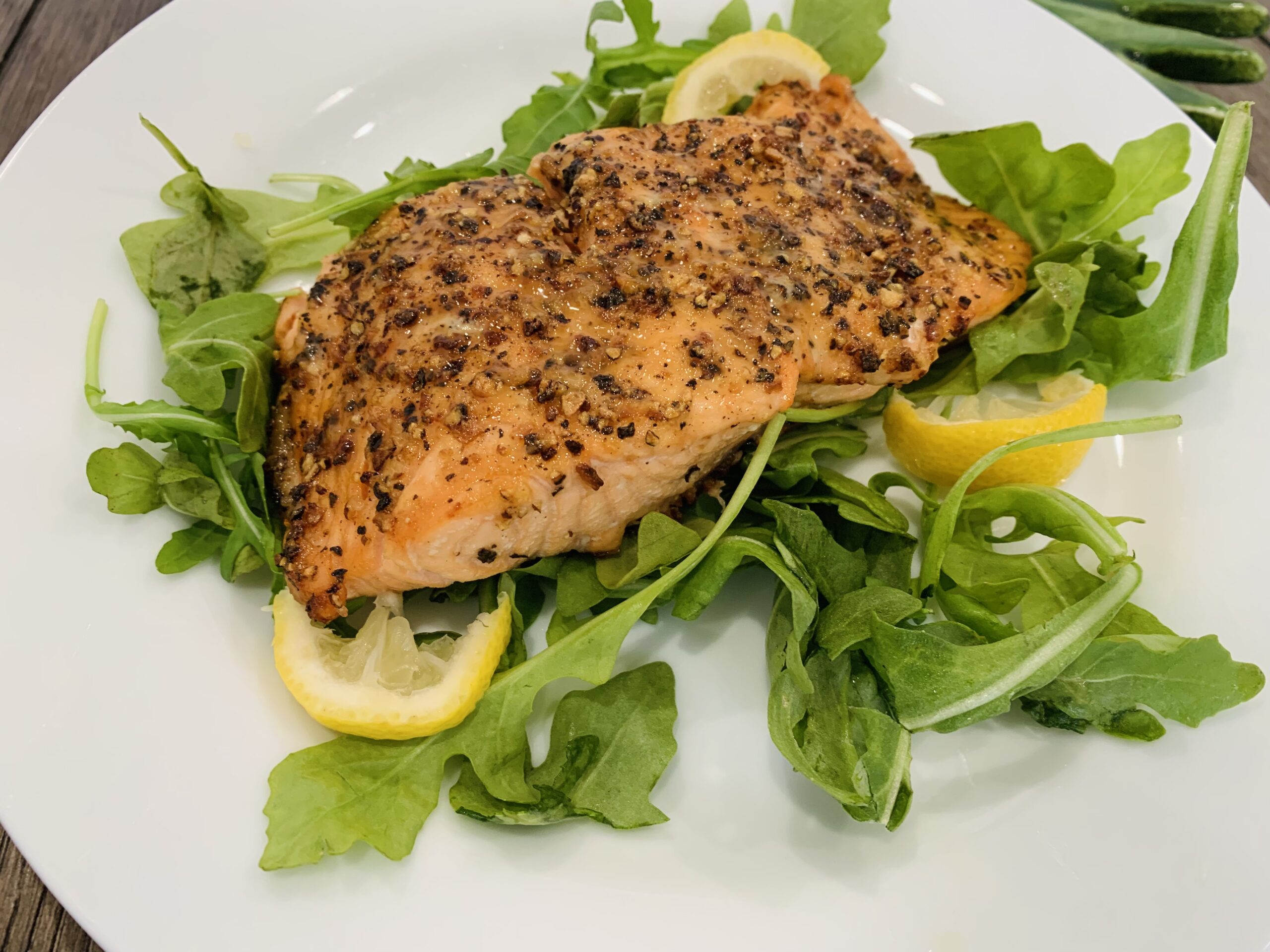 Baked Lemon Pepper Salmon - HaveRecipes.com