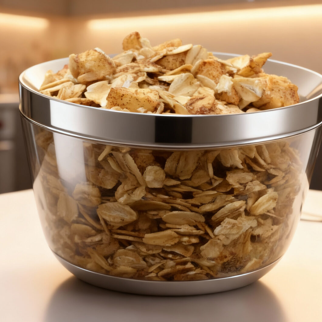 The Easiest Cinnamon Apple Granola