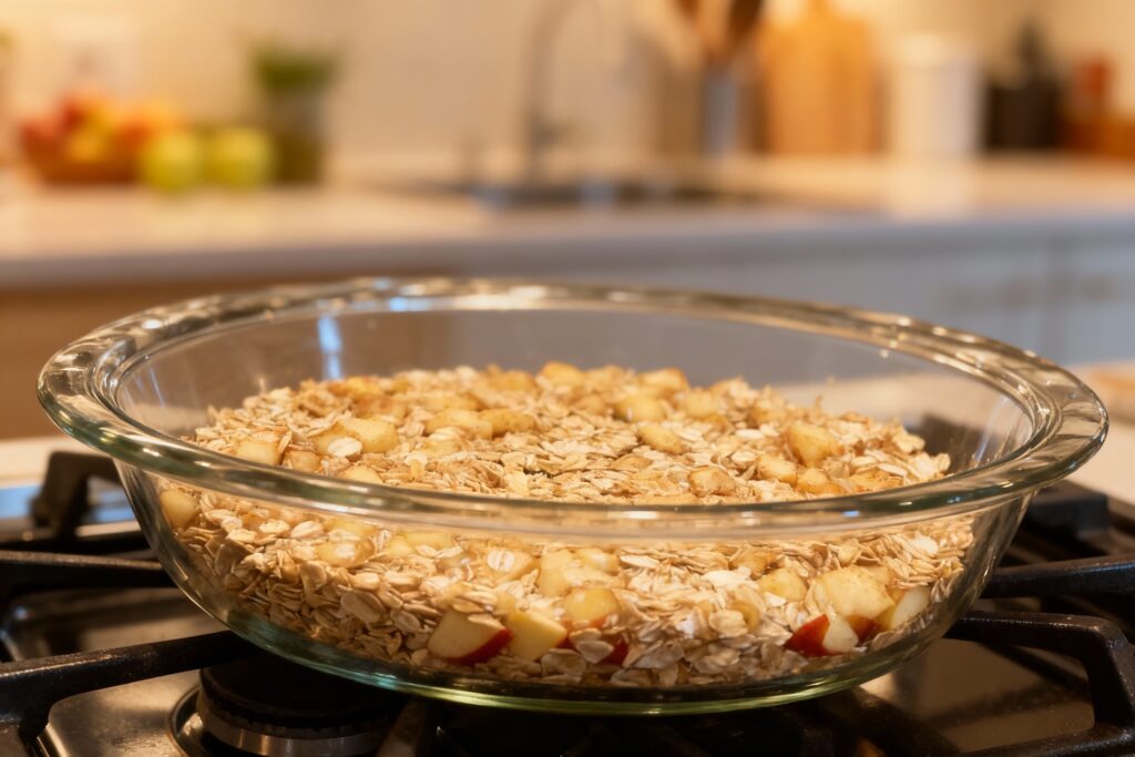 The Easiest Cinnamon Apple Granola