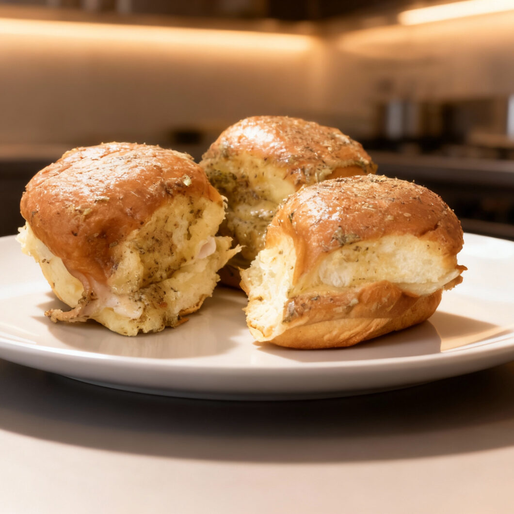Turkey and Swiss Sliders
