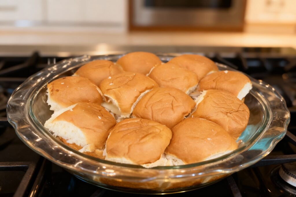 Turkey and Swiss Sliders