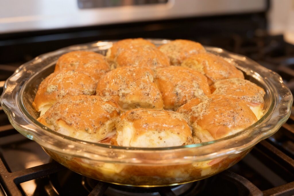 Turkey and Swiss Sliders