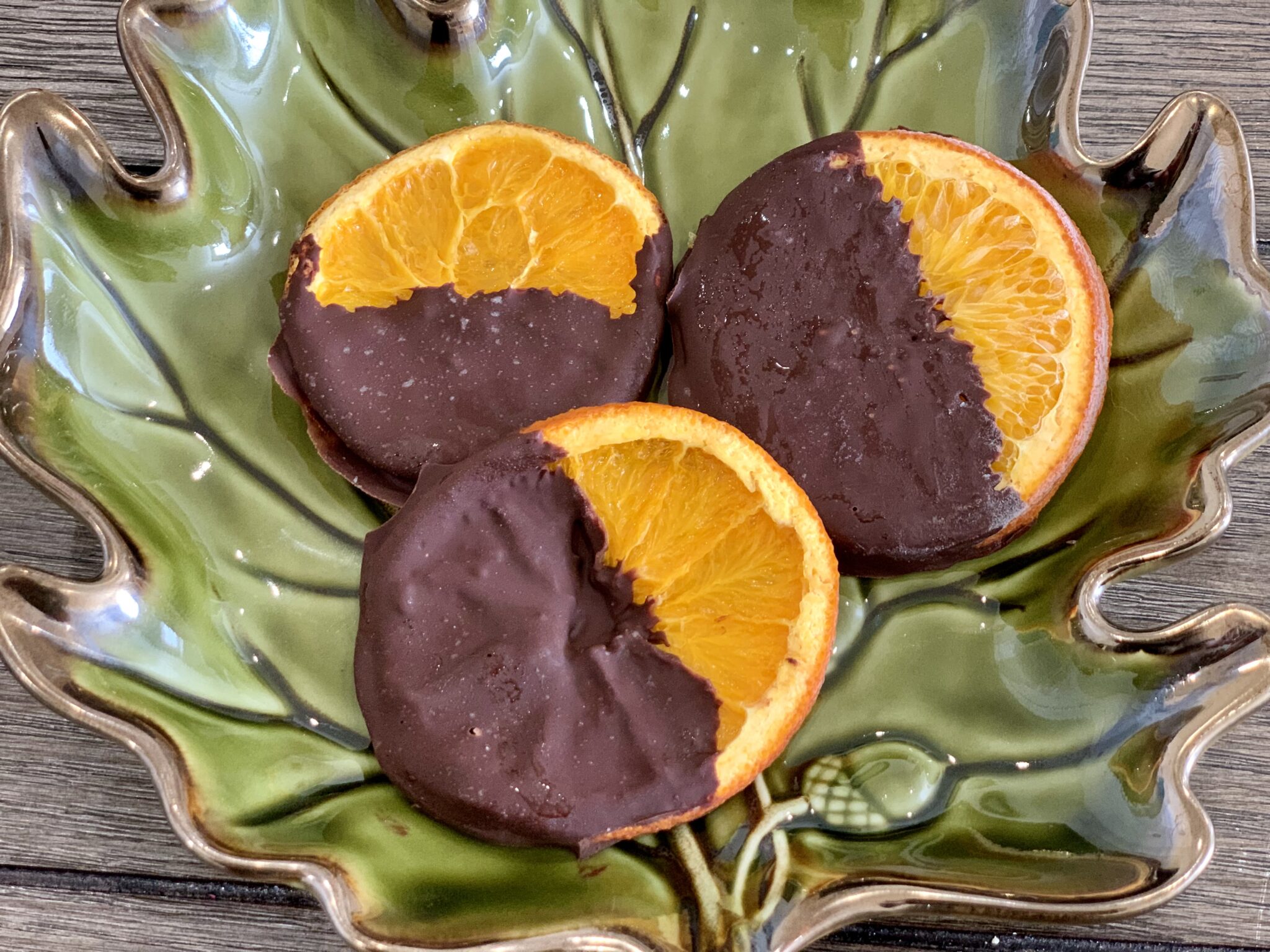 Dark Chocolate Candied Orange Slices