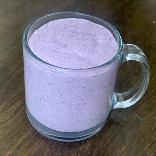 Blueberry Oat Smoothie