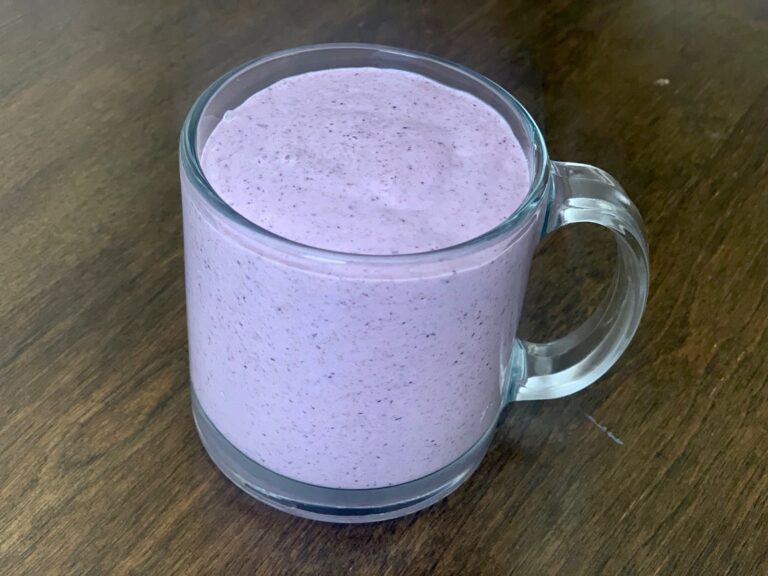 Blueberry Oat Smoothie