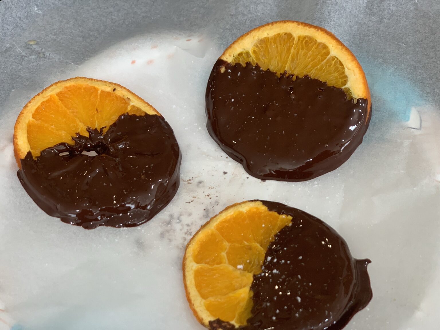 Dark Chocolate Candied Orange Slices