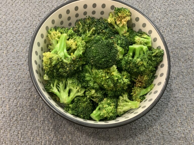 Air Fryer Soy Ginger Broccoli