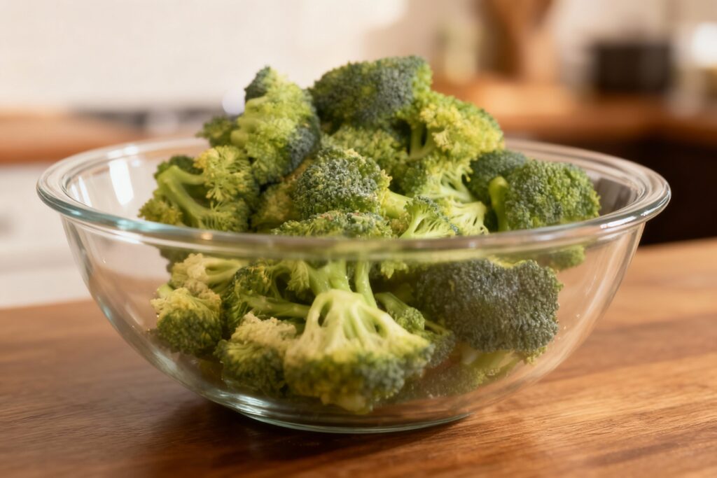 Air Fryer Soy Ginger Broccoli

