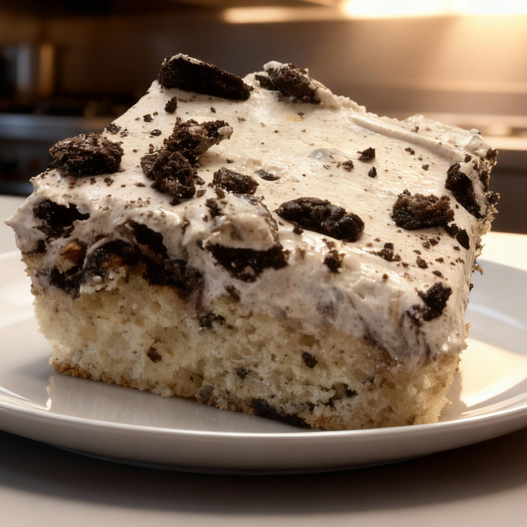 Almost Homemade Oreo Sheet Cake