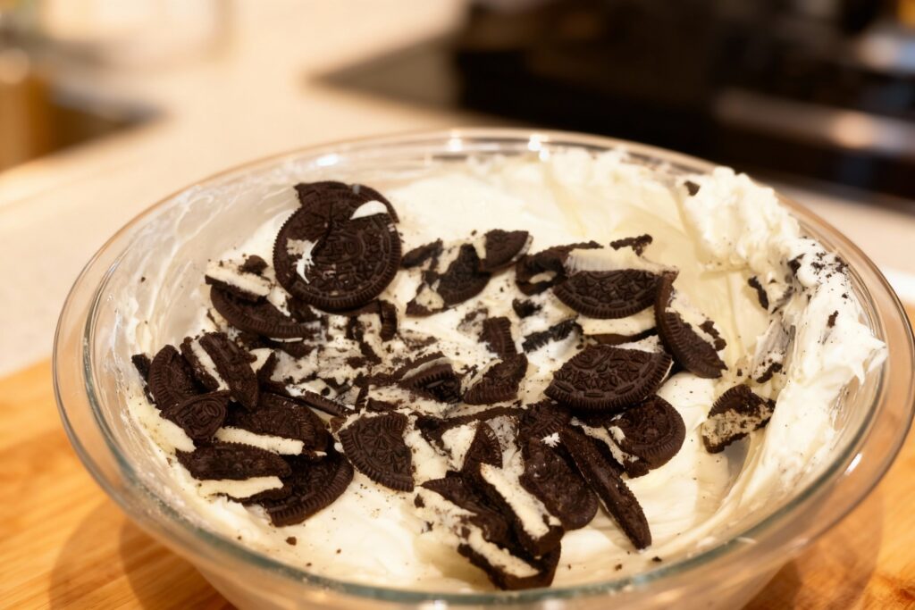 Almost Homemade Oreo Sheet Cake