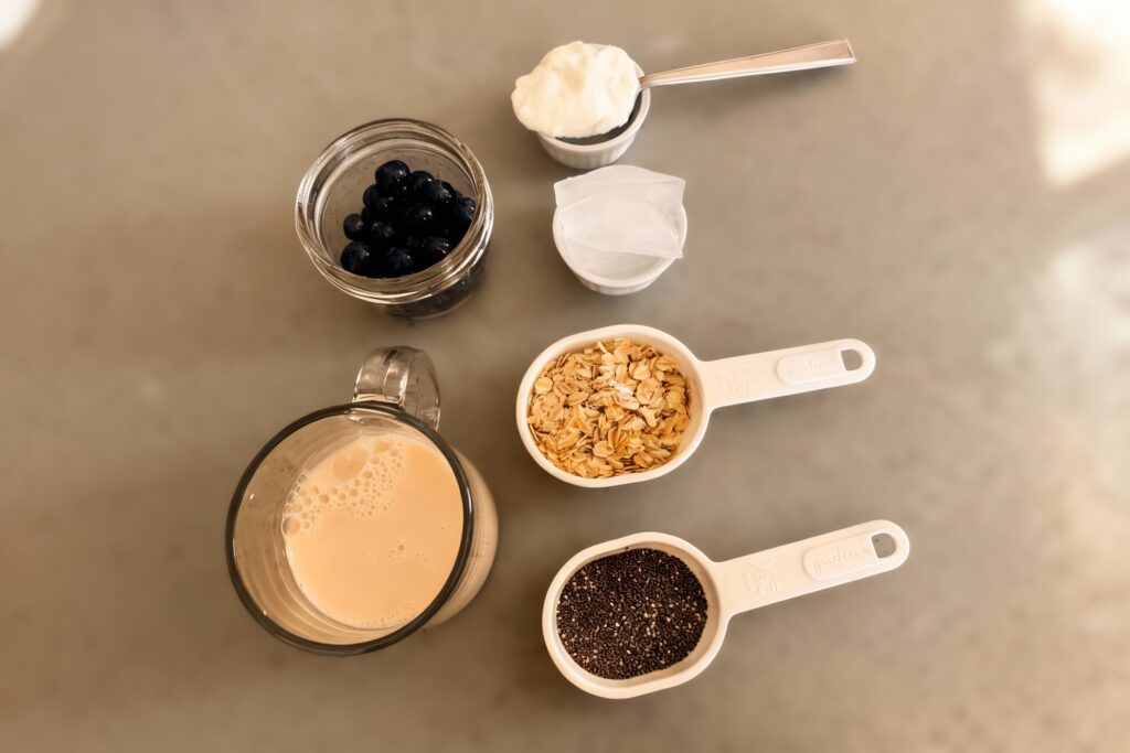 Blueberry Oat Smoothie