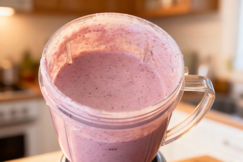 Blueberry Oat Smoothie