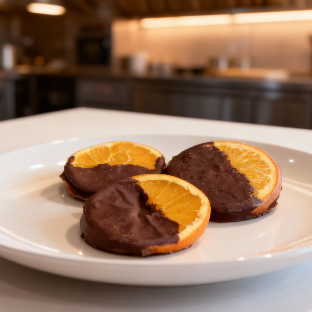 Dark Chocolate Candied Orange Slices