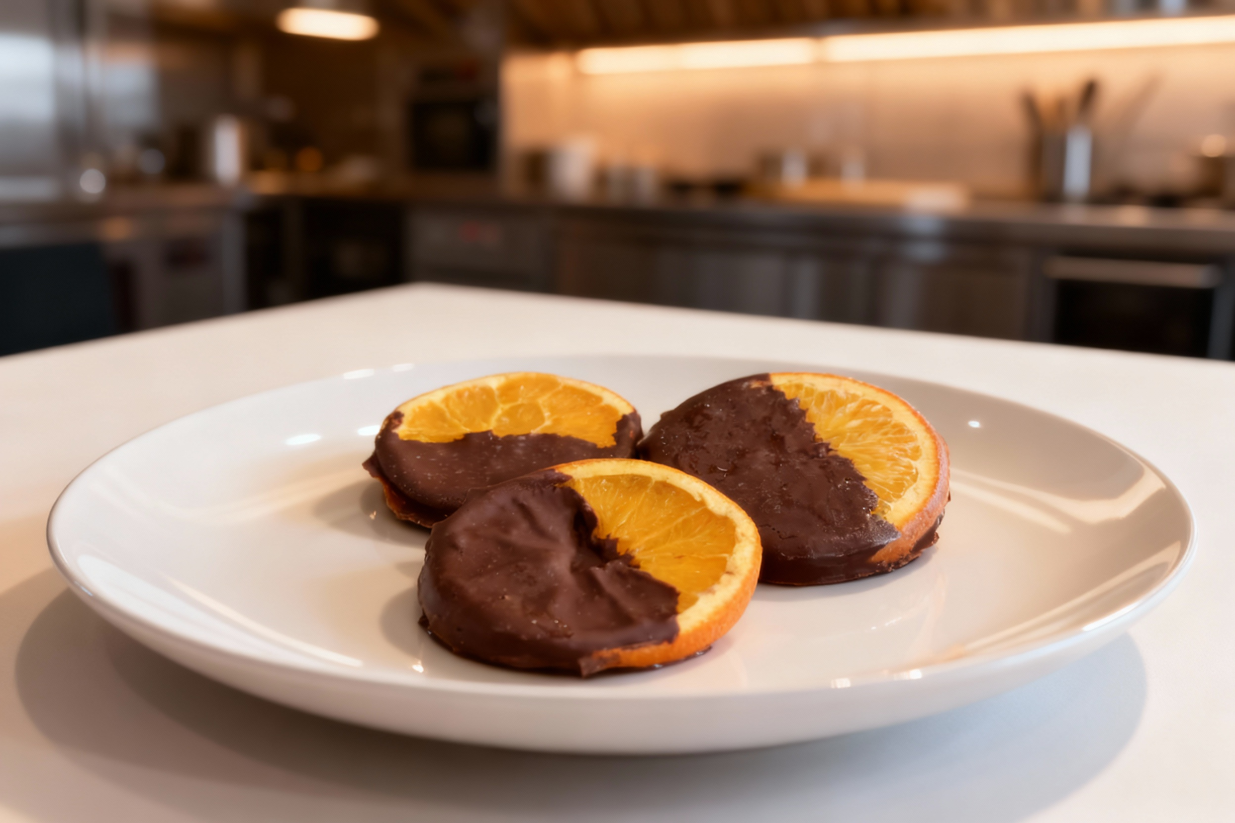 Dark Chocolate Candied Orange Slices