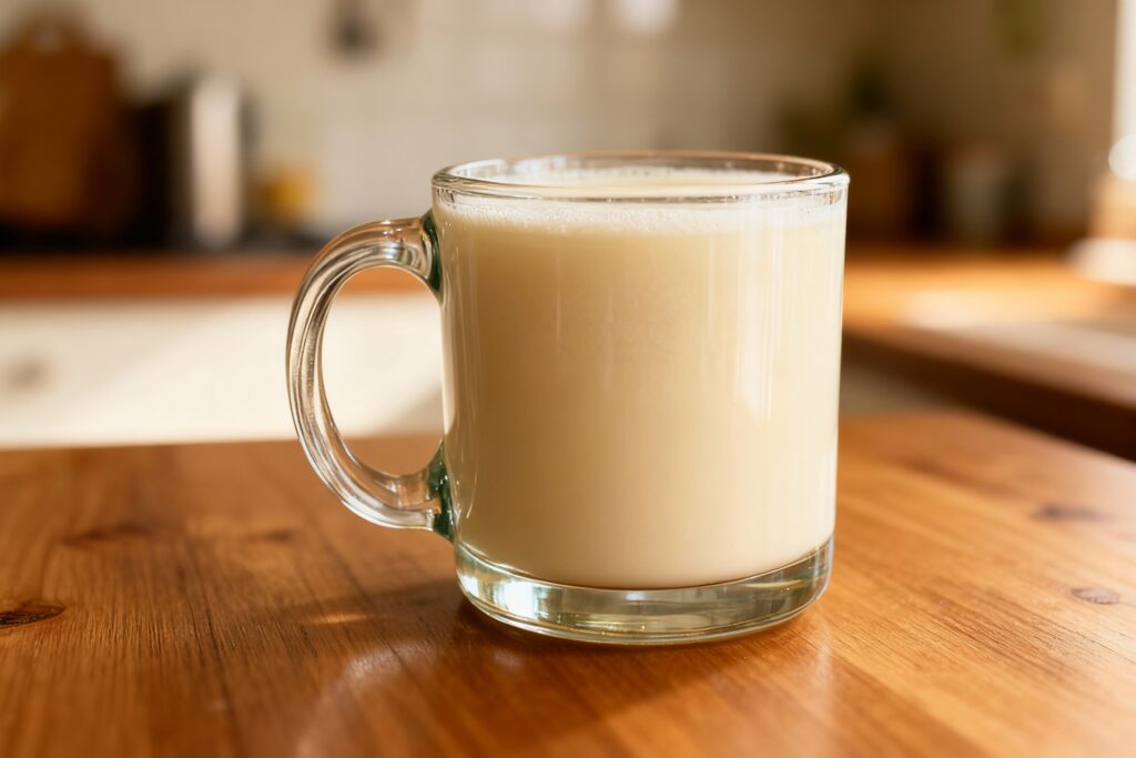 Easy Banana Milkshake