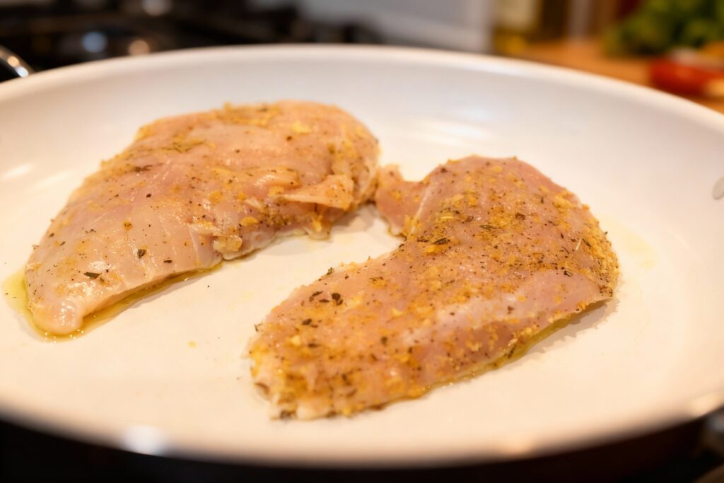 Pan Seared Lemon Butter Chicken