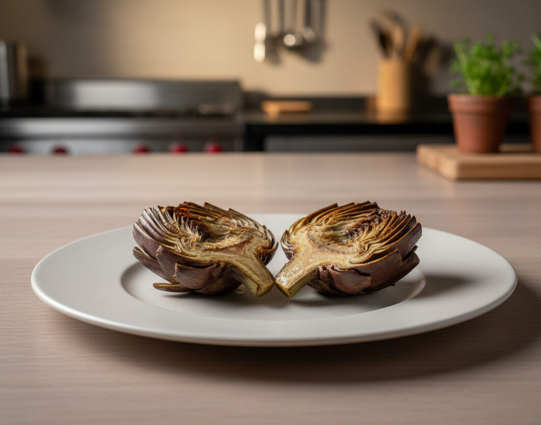 Roasted Globe Artichokes