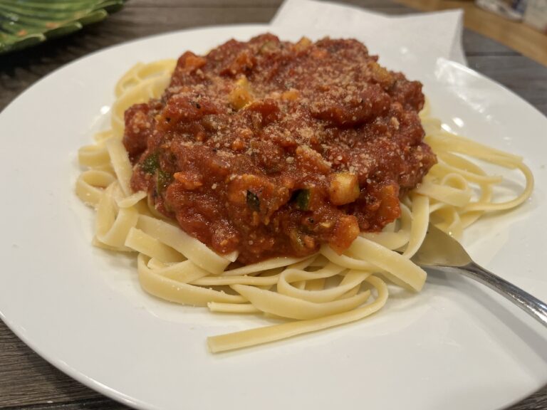 Homemade Chunky Pasta Sauce