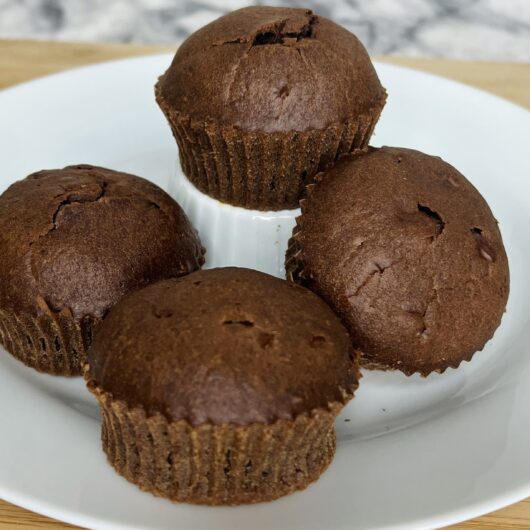 One Bowl Chocolate Muffins