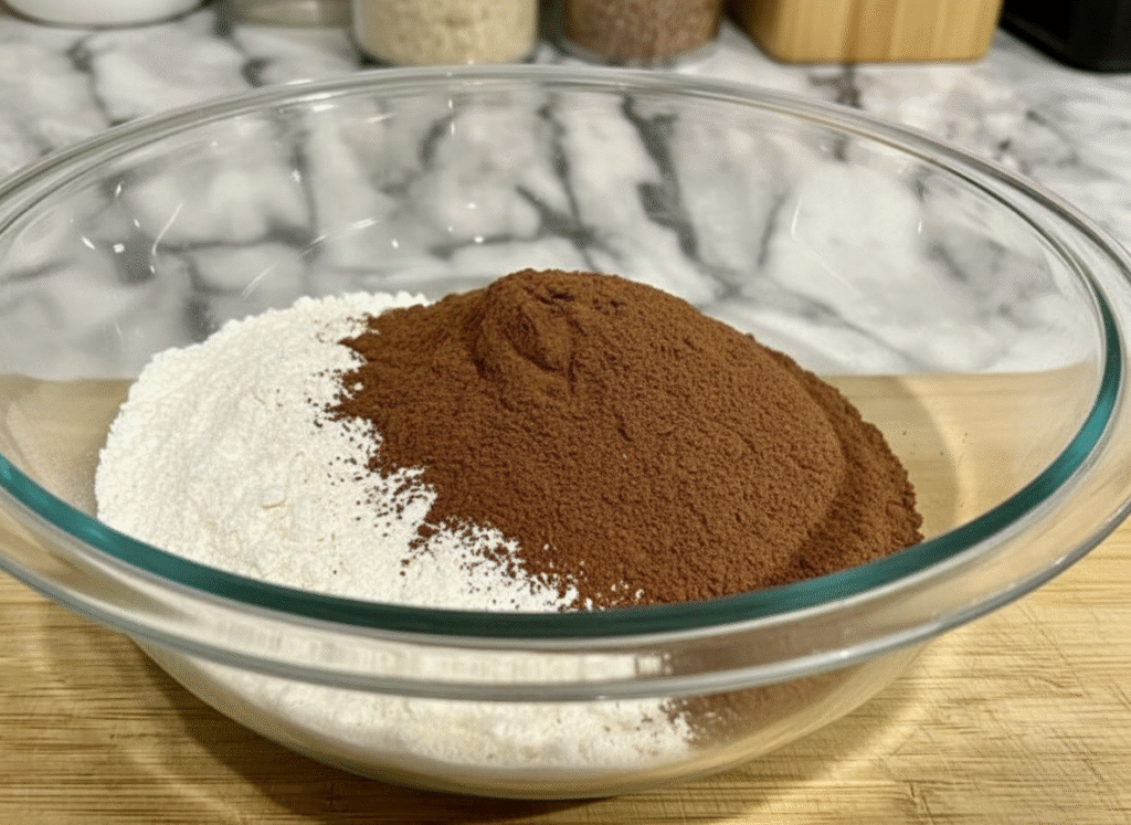 One Bowl Chocolate Muffins