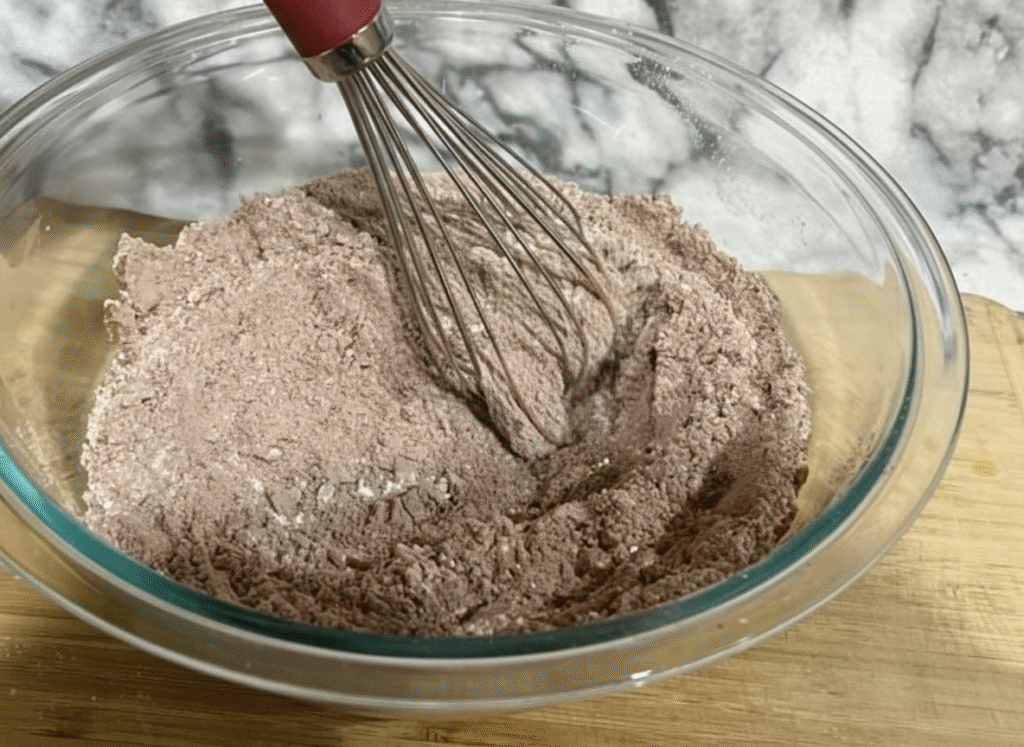 One Bowl Chocolate Muffins