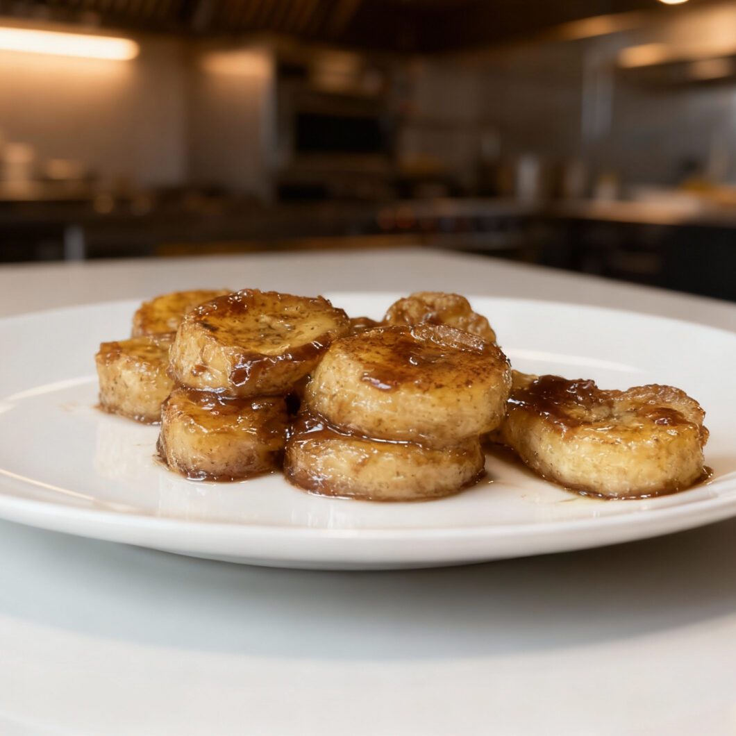 Cinnamon Pan-Fried Bananas