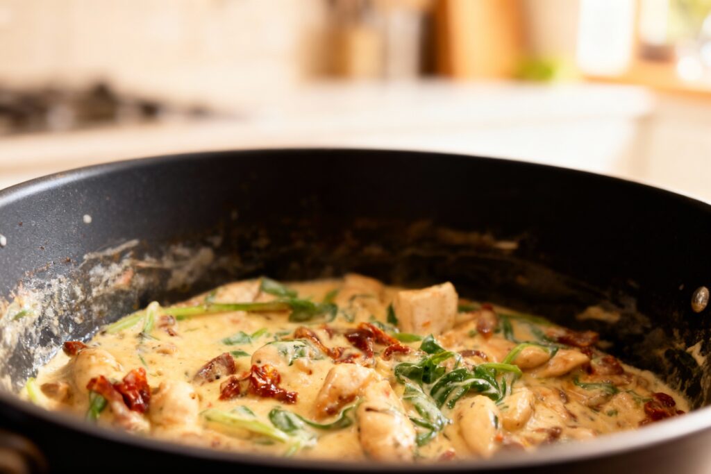Creamy Tuscan Chicken Pasta