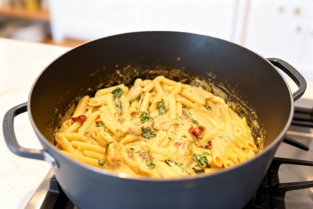 Creamy Tuscan Chicken Pasta