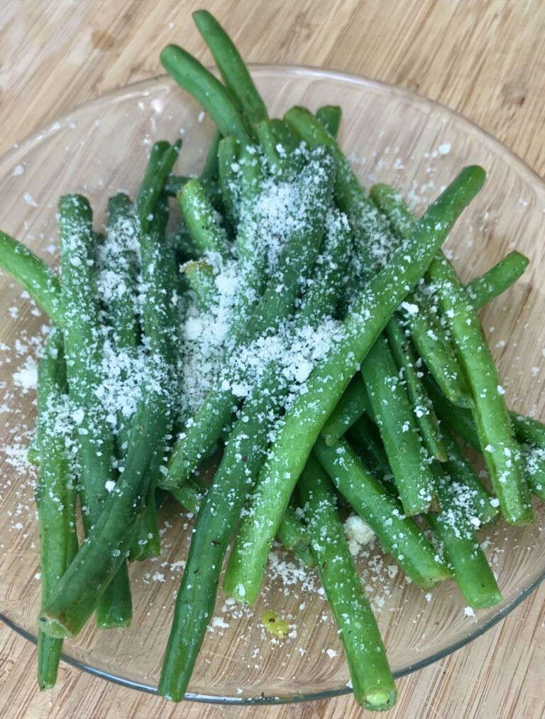 Lemon Parmesan Green Beans