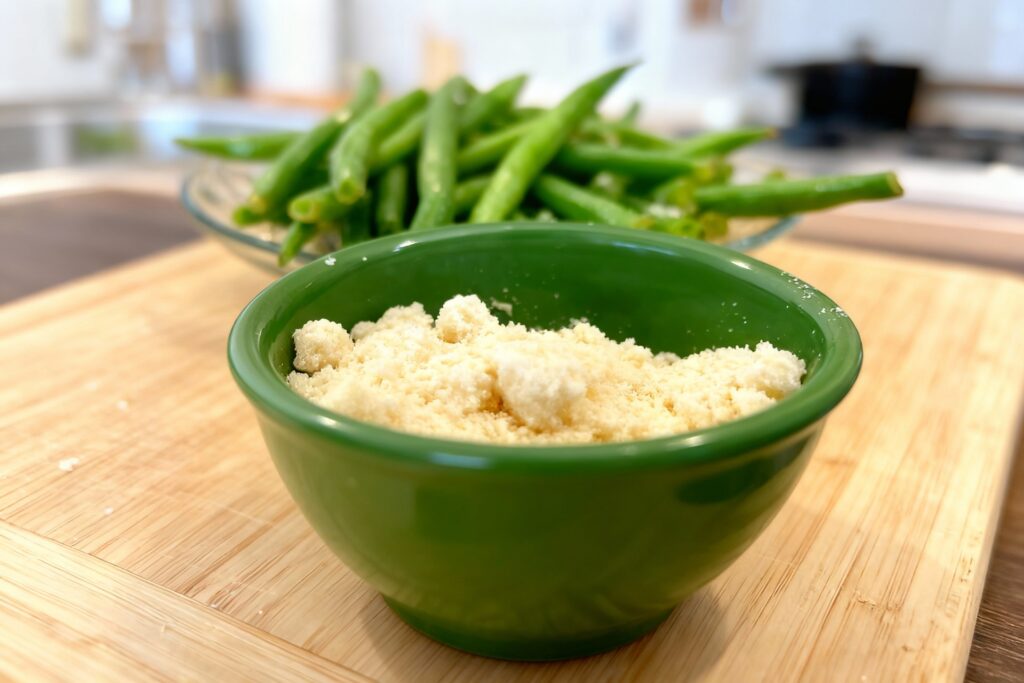 Lemon Parmesan Green Beans