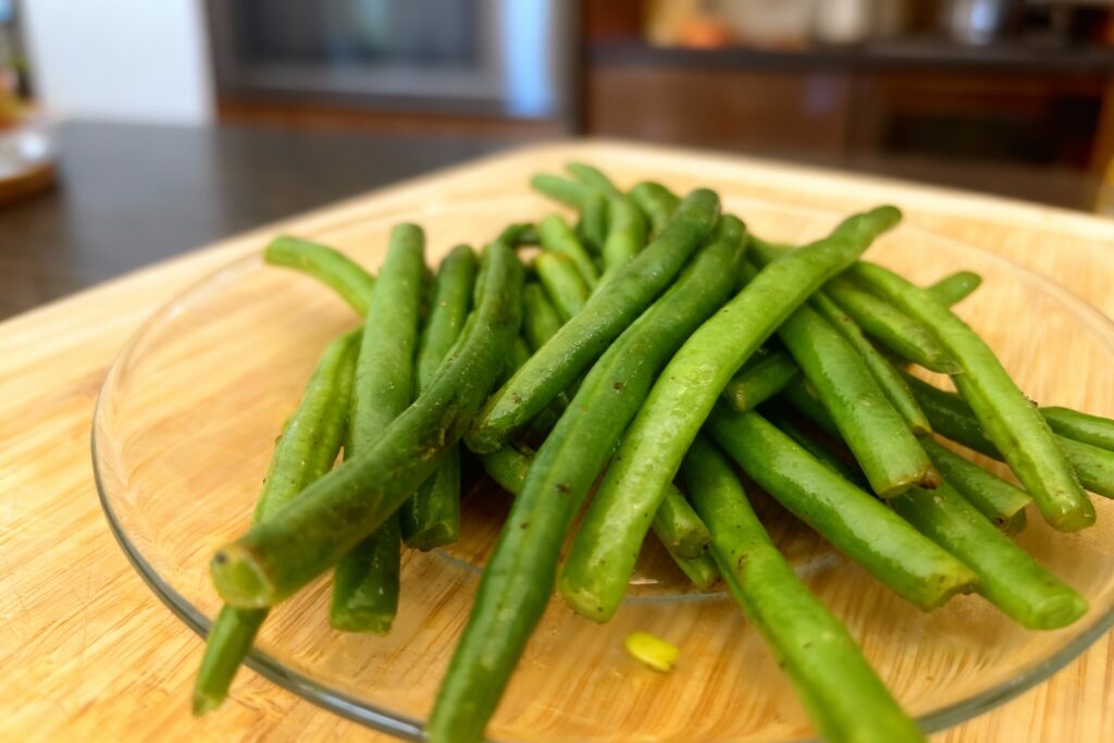 Lemon Parmesan Gree Beans