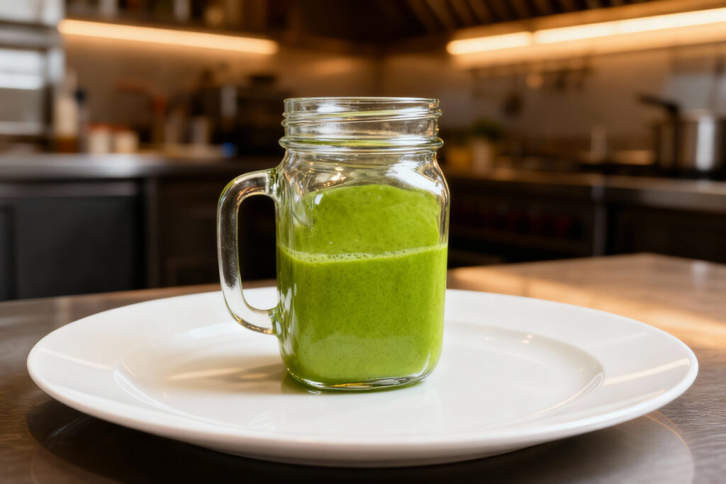 Sweet Kale, Spinach and Banana Smoothie