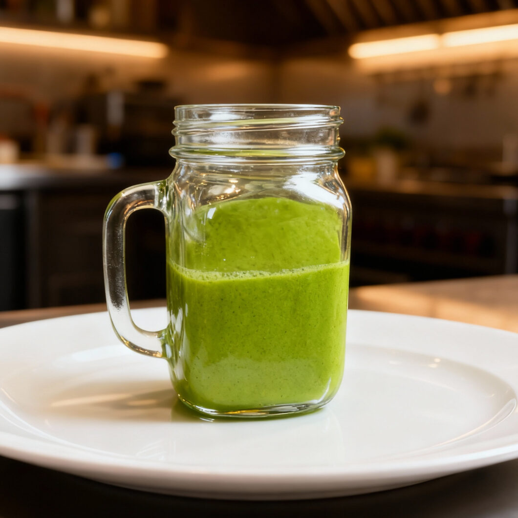 Sweet Kale, Spinach and Banana Smoothie