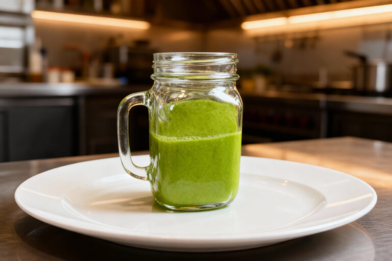 Sweet Kale, Spinach and Banana Smoothie