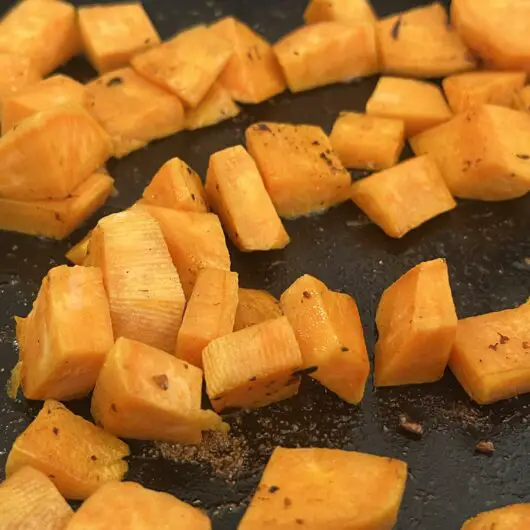 Skillet Sautéed Sweet Potatoes