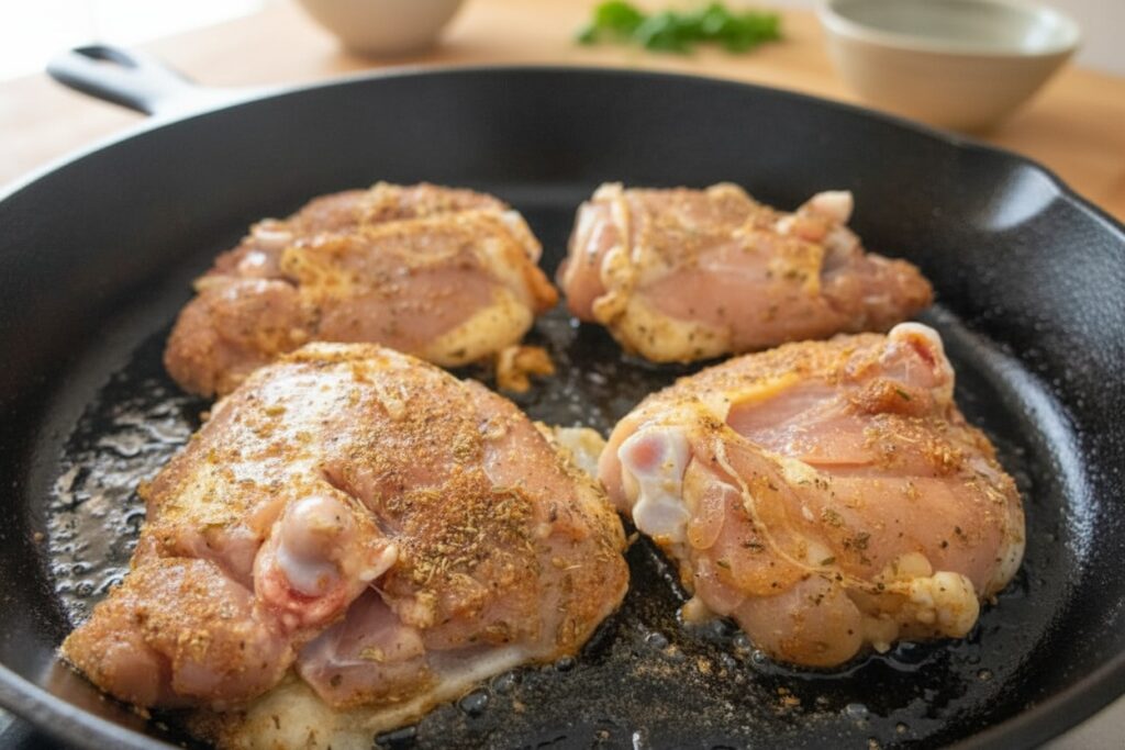 Creamy Chicken Thighs