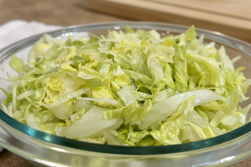 The Best Salad with Dressing