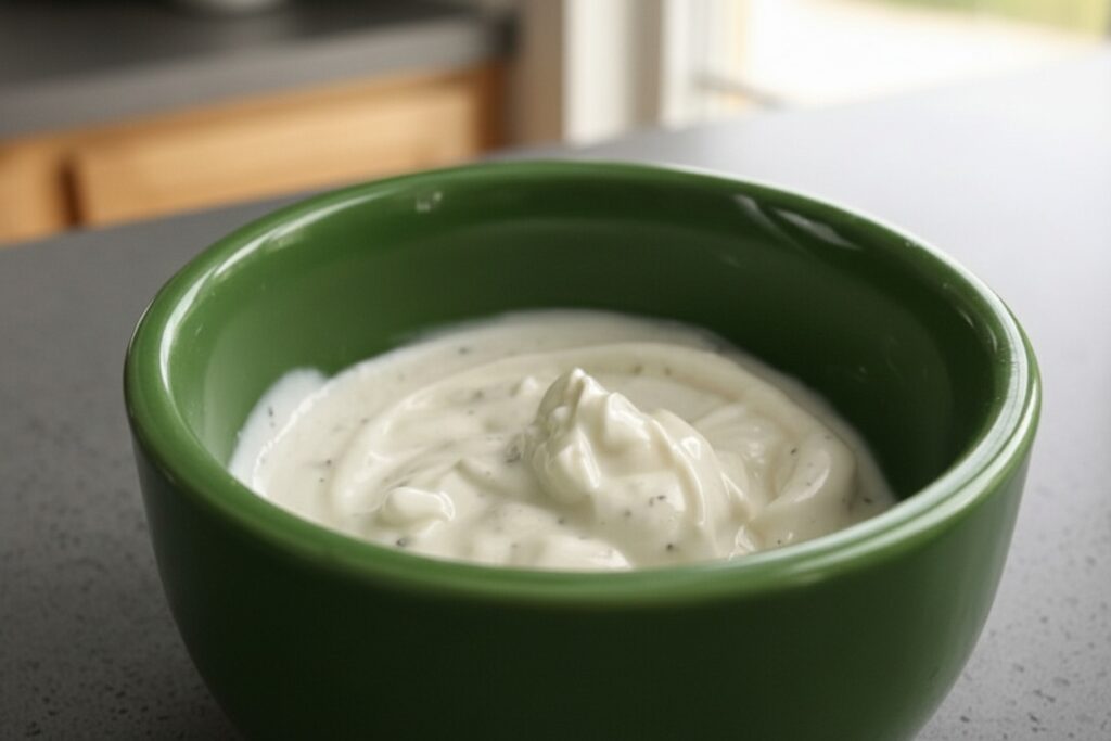 The Best Salad with Dressing