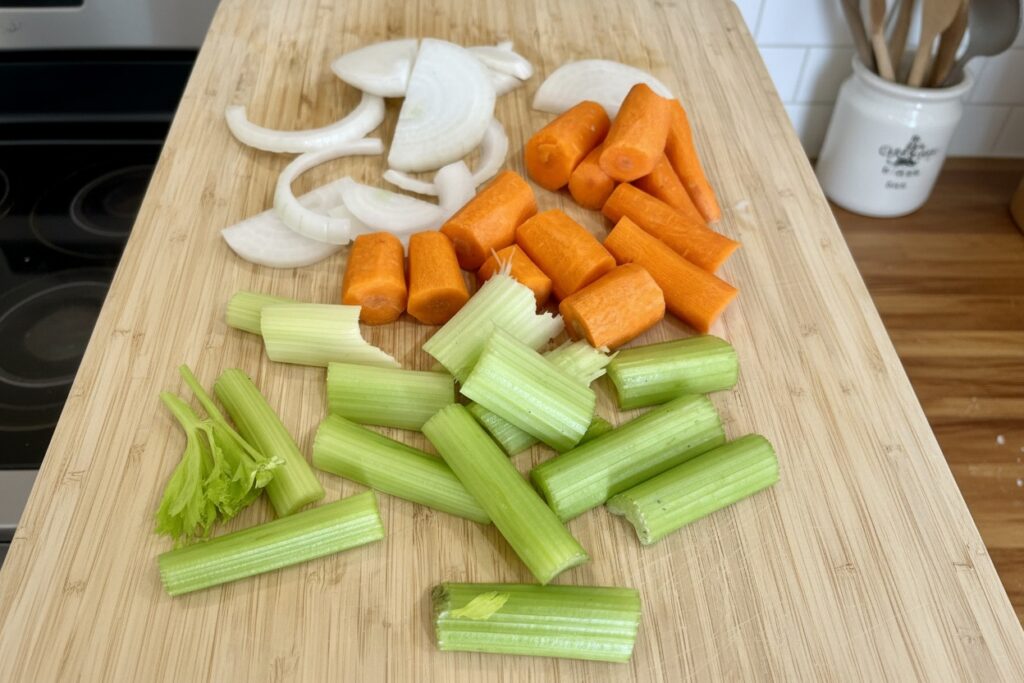 The Easiest Leftover Rotisserie Chicken Stock