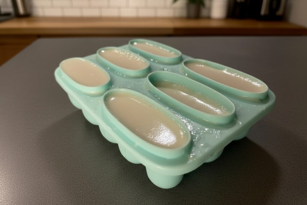 Pineapple Cream Popsicles 