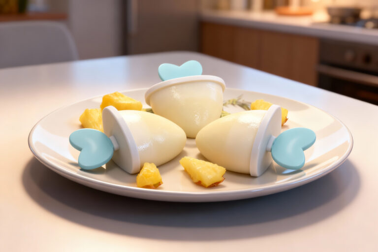 Pineapple Cream Popsicles