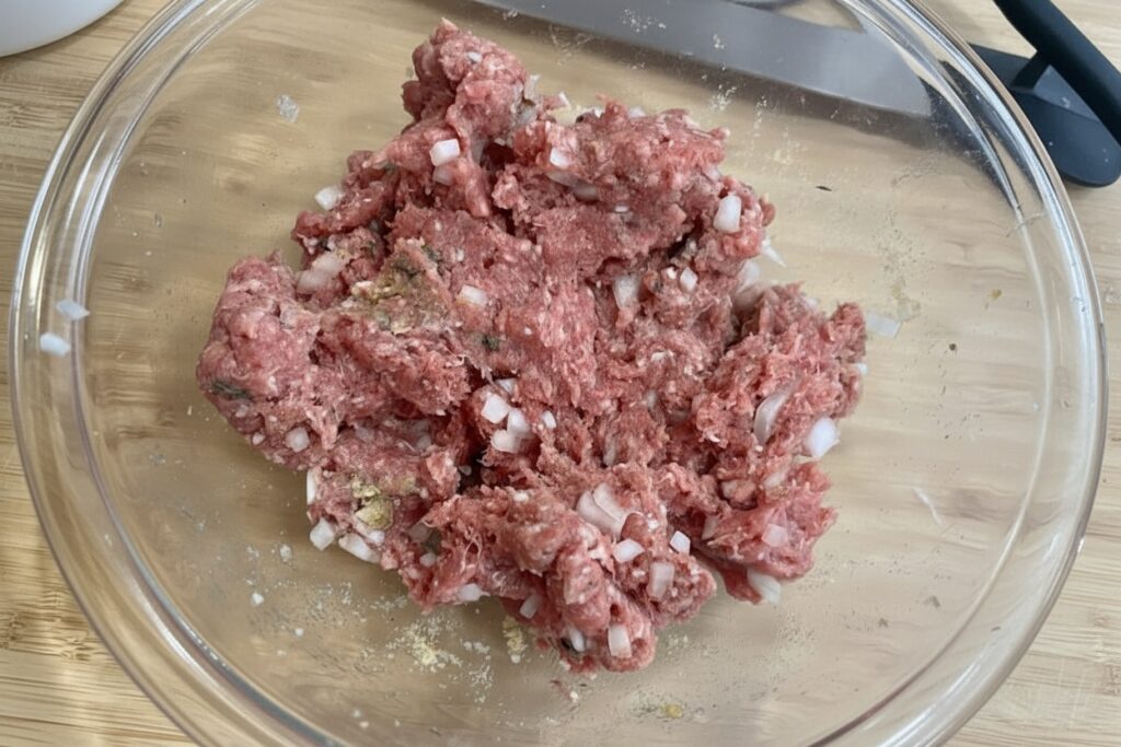 Spicy Air Fryer Meatballs