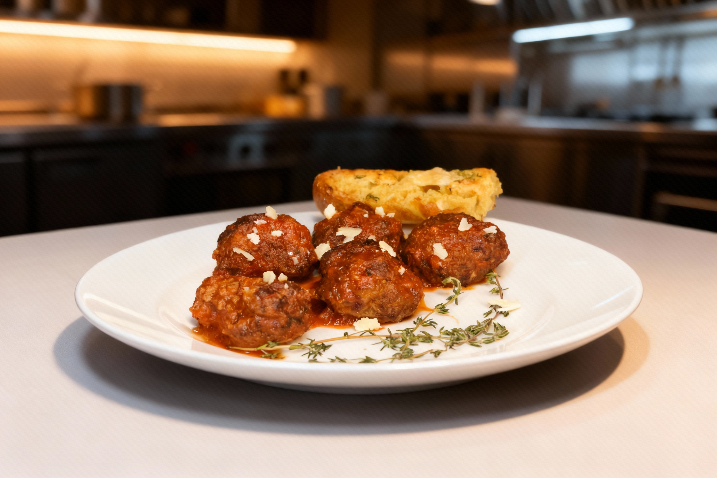 Spicy Air Fryer Meatballs